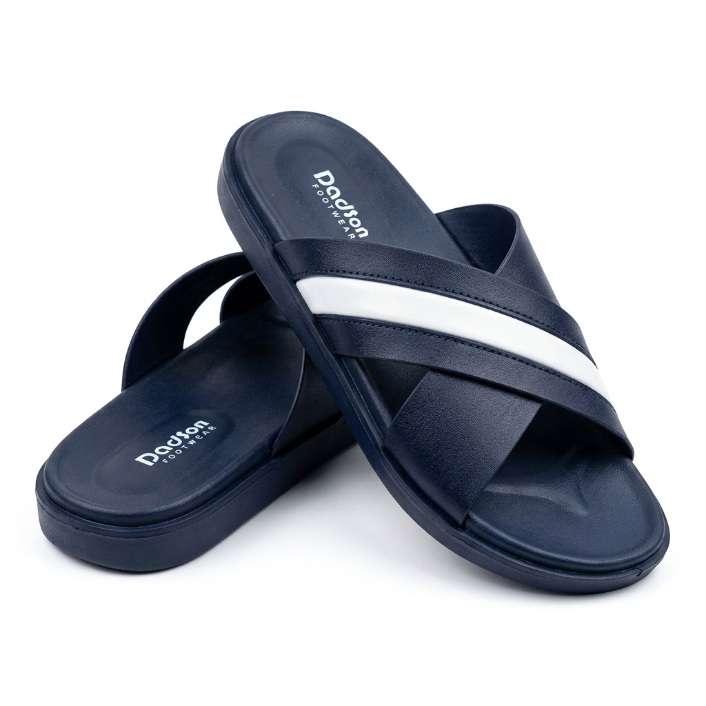 Dadson Men's Cross-Strap Slides